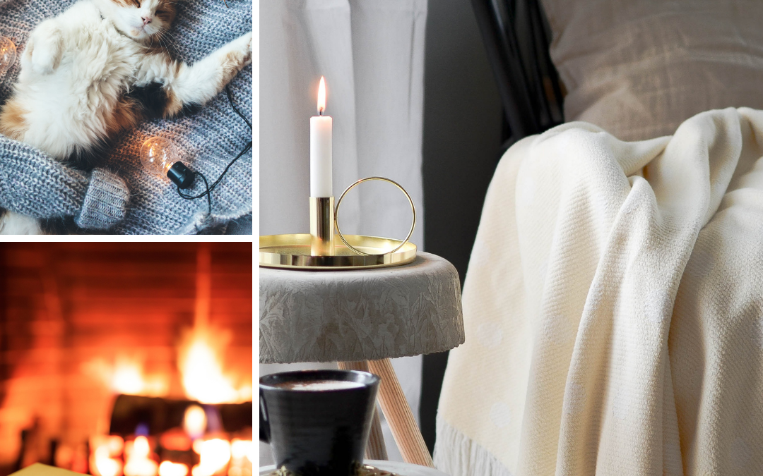 Hygge style:  good for living, good for staging